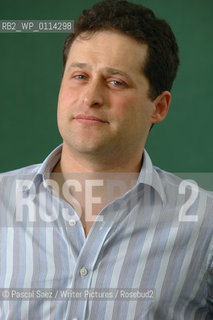 Writer Dominic Green, author of Armies of God, at the Edinburgh International Book Festival 2007. ..Copyright©Pascal Saez/Writer Pictures/Rosebud2