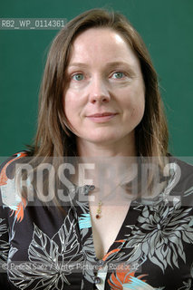 British poet Lavinia Greenlaw at the Edinburgh International Book Festival 2007. ..Copyright©Pascal Saez/Writer Pictures/Rosebud2