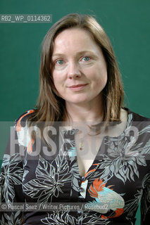 British poet Lavinia Greenlaw at the Edinburgh International Book Festival 2007. ..Copyright©Pascal Saez/Writer Pictures/Rosebud2