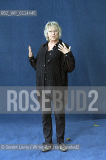 Germaine Greer at The Edinburgh Book Festival 2007...copyright©Geraint Lewis/Writer Pictures/Rosebud2