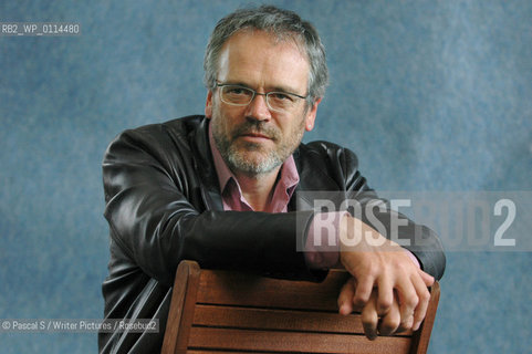 29 August 2005-Scottish poet, novelist, mountaineer Andrew Greig( His novel In Another Light won the Saltire Scottish Book of the Year award 2005), at the Edinburgh International Book Festival...Copyright©Pascal S/Writer Pictures/Rosebud2
