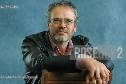 29 August 2005-Scottish poet, novelist, mountaineer Andrew Greig( His novel In Another Light won the Saltire Scottish Book of the Year award 2005), at the Edinburgh International Book Festival...Copyright©Pascal S/Writer Pictures/Rosebud2