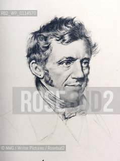 Franz Grillparzer, Austrian writer (1791-1872)..Copyright©NMG/Writer Pictures/Rosebud2