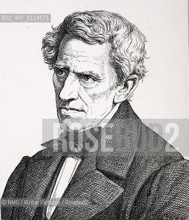 Franz Grillparzer (1791-1872) Austrian Dramatic poet..Copyright©NMG/Writer Pictures/Rosebud2