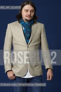 Alexander Gritsenko, Russian author, at the 2010 Edinburgh International Book Festival, August 24, 2010...Copyright©Geraint Lewis/Writer Pictures/Rosebud2