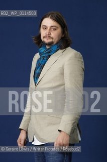 Alexander Gritsenko, Russian author, at the 2010 Edinburgh International Book Festival, August 24, 2010...Copyright©Geraint Lewis/Writer Pictures/Rosebud2