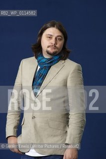 Alexander Gritsenko, Russian author, at the 2010 Edinburgh International Book Festival, August 24, 2010...Copyright©Geraint Lewis/Writer Pictures/Rosebud2