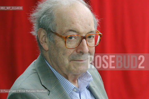 Writer, critic and editor John Gross at the Edinburgh International Book Festival...Copyright©Pascal Saez/Writer Pictures/Rosebud2