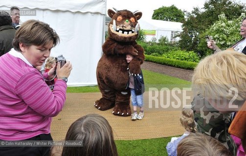 The Gruffalo, created by Julia Donaldson at Borders Book Festival, Melrose, Scottish Borders, 20/06/09...copyright©Colin Hattersley/Writer Pictures/Rosebud2
