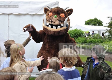 The Gruffalo, created by Julia Donaldson at Borders Book Festival, Melrose, Scottish Borders, 20/06/09...copyright©Colin Hattersley/Writer Pictures/Rosebud2