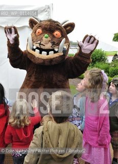 The Gruffalo, created by Julia Donaldson at Borders Book Festival, Melrose, Scottish Borders, 20/06/09...copyright©Colin Hattersley/Writer Pictures/Rosebud2
