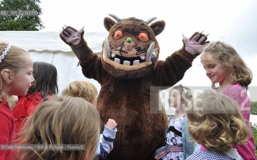 The Gruffalo, created by Julia Donaldson at Borders Book Festival, Melrose, Scottish Borders, 20/06/09...copyright©Colin Hattersley/Writer Pictures/Rosebud2