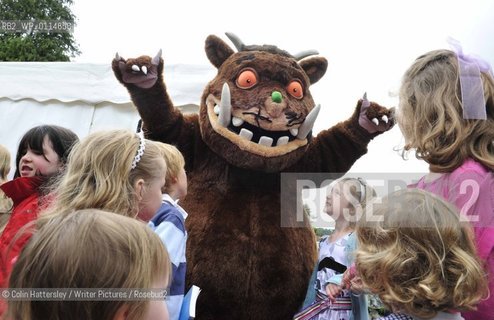 The Gruffalo, created by Julia Donaldson at Borders Book Festival, Melrose, Scottish Borders, 20/06/09...copyright©Colin Hattersley/Writer Pictures/Rosebud2