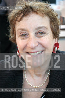 French writer Colette Guedj at the Salon du Livre (Book Fair) in Paris, March 2006..Copyright©Pascal Saez.Pascal Saez/Writer Pictures/Rosebud2