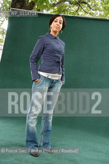 French writer Faiza Guene at the Edinburgh International Book Festival...Copyright©Pascal Saez/Writer Pictures/Rosebud2