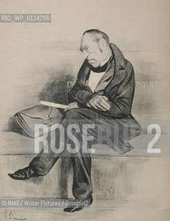Francois Pierre Guillaume Guizot (1787-1874)..Copyright©NMG/Writer Pictures/Rosebud2