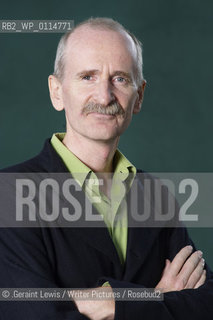 Dan Gunn, British writer who collaborated on editing The Letters of Samuel Beckett, at the Edinburgh International Book Festival, 19/08/2010..©.Geraint Lewis/Writer Pictures/Rosebud2