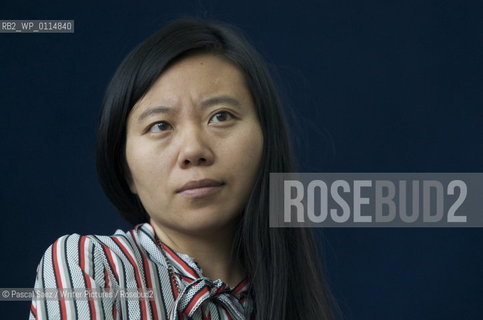 Xiaolu Guo at The Edinburgh International Book Festival 2008..Copyright©Pascal Saez/Writer Pictures/Rosebud2