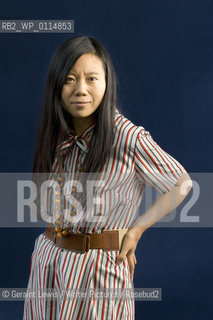 Xiaolu Guo ,Chinese author and filmaker.Hrer novels include 20 Fragments of a Ravenous Youth and A Concise Chinese-English Dictionary for Lovers.CREDIT Geraint LewisXiaolu Guo..Copyright©Geraint Lewis/Writer Pictures/Rosebud2
