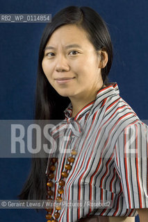 Xiaolu Guo ,Chinese author and filmaker.Hrer novels include 20 Fragments of a Ravenous Youth and A Concise Chinese-English Dictionary for Lovers.CREDIT Geraint LewisXiaolu Guo..Copyright©Geraint Lewis/Writer Pictures/Rosebud2