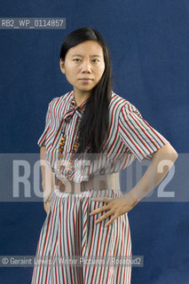 Xiaolu Guo ,Chinese author and filmaker.Hrer novels include 20 Fragments of a Ravenous Youth and A Concise Chinese-English Dictionary for Lovers.CREDIT Geraint LewisXiaolu Guo..Copyright©Geraint Lewis/Writer Pictures/Rosebud2