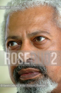 Abdul Razak Gurnah, photographed at The Edinburgh Book Festival 2005..copyright©Gareth Easton/Writer Pictures/Rosebud2