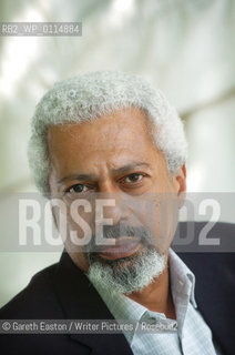 Abdul Razak Gurnah, photographed at The Edinburgh Book Festival 2005..copyright©Gareth Easton/Writer Pictures/Rosebud2