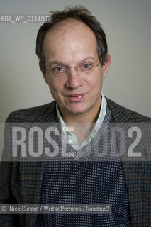 Don Guttenplan, London-based American writer and commentator, pictured at the Free Word Centre, London, UK, October 25, 2010..©.Nick Cunard/Writer Pictures/Rosebud2
