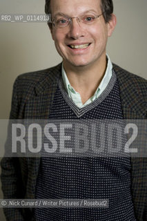 Don Guttenplan, London-based American writer and commentator, pictured at the Free Word Centre, London, UK, October 25, 2010..©.Nick Cunard/Writer Pictures/Rosebud2
