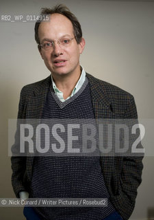 Don Guttenplan, London-based American writer and commentator, pictured at the Free Word Centre, London, UK, October 25, 2010..©.Nick Cunard/Writer Pictures/Rosebud2