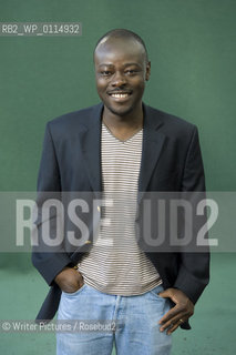 Helon Habila ,Nigerian Born Writer ,winner of the Caine Prize for African Writing.CREDIT Geraint ©Writer Pictures/Rosebud2