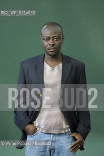 Helon Habila ,Nigerian Born Writer ,winner of the Caine Prize for African Writing.CREDIT Geraint ©Writer Pictures/Rosebud2