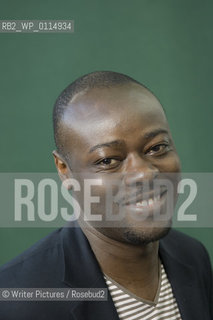 Helon Habila ,Nigerian Born Writer ,winner of the Caine Prize for African Writing.CREDIT Geraint ©Writer Pictures/Rosebud2