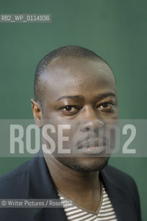 Helon Habila ,Nigerian Born Writer ,winner of the Caine Prize for African Writing.CREDIT Geraint ©Writer Pictures/Rosebud2