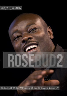 Nigerian writer Helon Habila appears at the Guardian Hay Festival...copyright©Justin Griffiths-Williams/Writer Pictures/Rosebud2