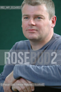 Writer Mark Haddon, author of The Curious Incident Of The Dog At Night Time, and A Spot Of Bother, at the Edinburgh International Book Festival...Copyright©Pascal Saez/Writer Pictures/Rosebud2