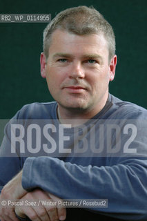 Writer Mark Haddon, author of The Curious Incident Of The Dog At Night Time, and A Spot Of Bother, at the Edinburgh International Book Festival...Copyright©Pascal Saez/Writer Pictures/Rosebud2