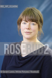 Jen Hadfield, British author and writer at the Edinburgh International Book Festival on August 30, 2010..Copyright©Geraint Lewis/Writer Pictures/Rosebud2