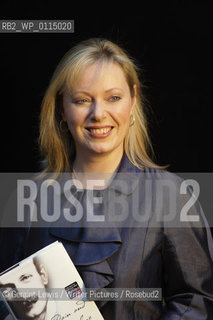 Ffion Hague, Cardiff born wife of the former Conservative Party Leader William Hague and writer of The Pain and the Privalege a book on the love life of Lloyd George...copyright©Geraint Lewis/Writer Pictures/Rosebud2