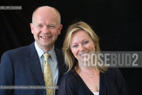 William Hague pictured at the Guardian Hay Festival where he is speaking about his biography of the great abolitionist William Wilberforce...copyright©Justin Griffiths-Williams/Writer Pictures/Rosebud2
