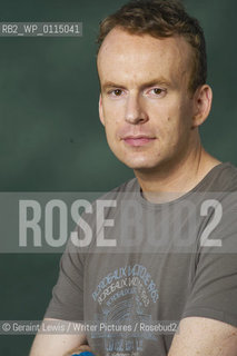 Matt Haig, British novelist and writer, at the 2010 Edinburgh International Book Festival, August 21, 2010. .Copyright©Geraint Lewis/Writer Pictures/Rosebud2