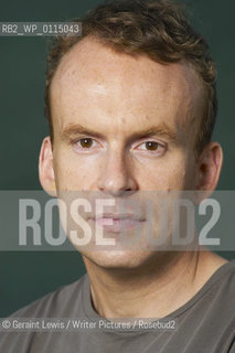 Matt Haig, British novelist and writer, at the 2010 Edinburgh International Book Festival, August 21, 2010. .Copyright©Geraint Lewis/Writer Pictures/Rosebud2