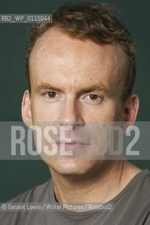 Matt Haig, British novelist and writer, at the 2010 Edinburgh International Book Festival, August 21, 2010. .Copyright©Geraint Lewis/Writer Pictures/Rosebud2