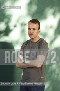Matt Haig, British novelist and writer, at the 2010 Edinburgh International Book Festival, August 21, 2010. .Copyright©Geraint Lewis/Writer Pictures/Rosebud2
