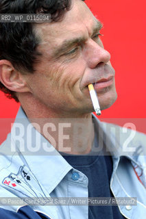 US writer and comedian Rich Hall (Otis Lee Crenshaw).at the Edinburgh International Book Festival 2003..Copyright©Pascal Saez.Pascal Saez/Writer Pictures/Rosebud2