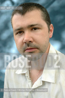 Writer Steven Hall, author of The Raw Shark Texts at the Edinburgh International Book Festival 2007. ..Copyright©Pascal Saez/Writer Pictures/Rosebud2