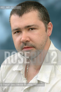 Writer Steven Hall, author of The Raw Shark Texts at the Edinburgh International Book Festival 2007. ..Copyright©Pascal Saez/Writer Pictures/Rosebud2