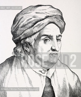 Albrecht von Haller (1708-77) Swiss anatomist, botanist and poet..Copyright©NMG/Writer Pictures/Rosebud2