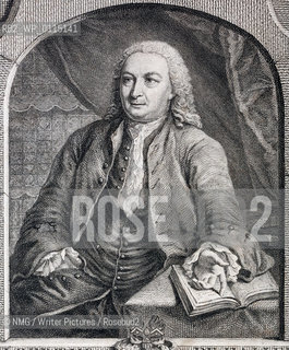 Albrecht von Haller (1708-77) Swiss Anatomist and botanist..Copyright©NMG/Writer Pictures/Rosebud2