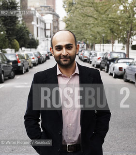 PAKISTANI-WRITER -- Mohsin Hamid in London on Oct. 7, 2007. .Hamid is the author of The Reluctant Fundamentalist. .©Writer Pictures/Rosebud2